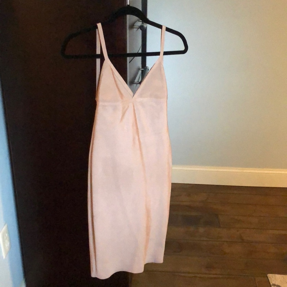 DNA - Body Con Open Back Midi Dress